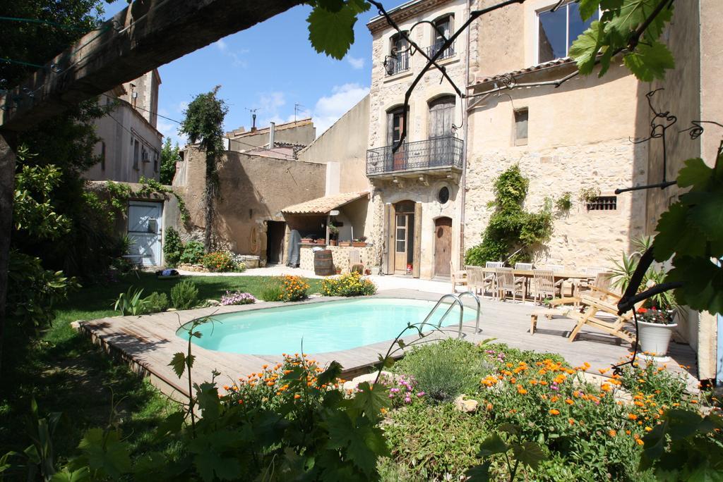 Вилла La Montagute Thezan-des-Corbieres Экстерьер фото